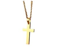 Gold Alloy Necklace Forever For Women And Girls Statement for (Gold, One Size)