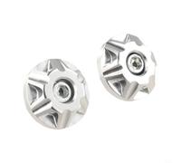 Gold Alloy Number Plate Screws 6mm Rust Resistant(silver)