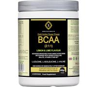 Gold Amino Super Power BCAA 2:1:1 - Lemon Lime - Muscle Recovery & Performance - 42 Servings