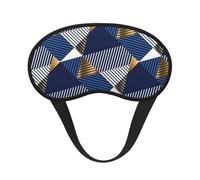 Gold and Blue Luxury Seamless, Full Eye Covers Light Blocking Eye Masks Blackout Sleep Eye Muffs