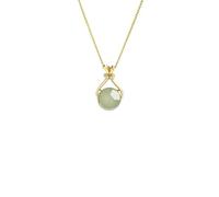 Gold and Jade Pendant Necklace for Women: Delicate Lucky Bag Shape with Natural Nephrite Jade, A Fashionable Jade Gift for Her