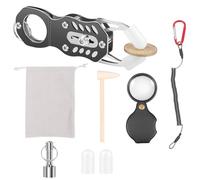 Gold and Silver Coin Ping Testing Parts Kit Pocket Coin Tester Kit for Hobbyist Collectors and Professional Dealers