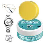 Gold and Silver Jewellery Polishing Paste 100g - Antioxidant Cleaning Compound | Restoration Paste Removes Oxidation Stains from Silver Platinum with Gentle, Long Lasting Care | Jewellery Polishing