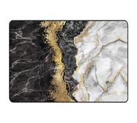 (gold and white, 120 x 180 cm) vidaXL Rug Washable Patchwork Anti Slip Home Floor Carpet Floor Area Rug Mat
