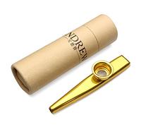 [Gold] Andrew Metal Kazoo Ukulele Guitar and Best Combination Gold Parallel Import Product
