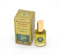 Gold Anointing Oil Lily of The Valleys 12ml from Holyland Jerusalem - Limited Edition