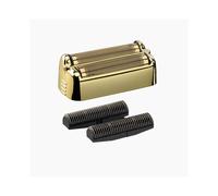 (Gold) BaBylissPRO Double Foil Shaver Replacement Kit Titanium Double Foils & Cutters Smooth Hypoallergenic