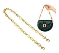 Gold Bag Chain for Handbags Purses and Wallets Handbag Handles 18cm Press-Type DIY Crossbody Strap