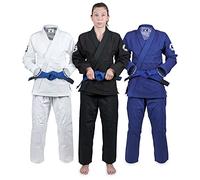 Gold BJJ Foundation Women's Gi - Jiu Jitsu Gi for Women - IBJJF Competition Legal Womens BJJ Gi (Black, F0)