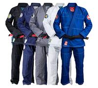 Gold BJJ Jiu Jitsu Gi - Ultra Lightweight Men's Aeroweave - Preshrunk Brazilian Jiu Jitsu Uniform for Men