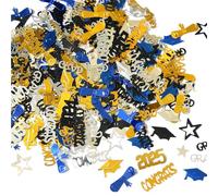 Gold Black Blue Graduation Confetti Glittering Throw Decorations For School Ceremonies Boys Girls Celebration Gifts