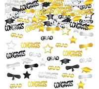 Gold Black Blue Graduation Confetti Glittering Throw Decorations For School Ceremonies Celebration Decoration