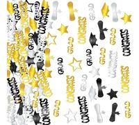 Gold Black Blue Graduation Confetti Glittering Throw Decorations For School Ceremonies Party Table Confetti