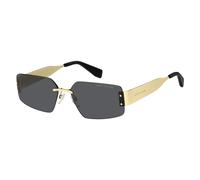 Gold Black/Grey Sunglasses - unisex - Marc Jacobs - Sunglasses - Yellow - 59 MM - Accessories 59 MM