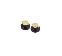 Gold Black Switch Gas Flame Burner Control Knobs for STOVES Oven Hob Cooker x 2