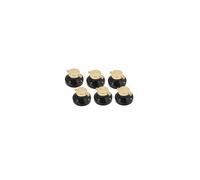 Gold Black Switch Gas Flame Burner Knobs for STOVES Oven Hob Cooker x 6
