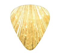 Gold Bling Guitar Plectrums 12 Pieces Set =>> Comfortable In The Hand With Smooth Edges Three Thicknesses To Match