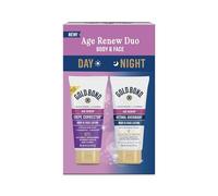 Gold Bond Age Renew Day & Night Duo Set for Body and Face, Correction Lotion for Skin Crepe, Visibly Tightens Skin and Night Lotion with Retinol, Makes Skin Visible, 8.6