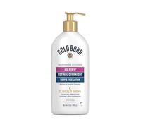 Gold Bond Age Renew Retinol Overnight Body & Face Lotion, With Retinol & Peptide Complex, 13 oz.