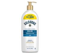 Gold Bond Healing Hydrating Lotion with Aloe Moisturizes Heals & Smooths Dry Skin Delivers Immediate 24-Hour Hydration Value Size 24 oz.