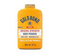 Gold Bond Medicated Original Strength Body Powder, 10 oz., Talc-Free, Anti-Itch, Absorbs & Cools