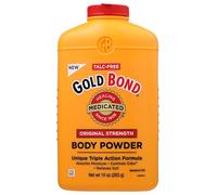 Gold Bond Medicated Original Strength Body Powder, 10 oz., Talc-Free, Anti-Itch, Absorbs & Cools