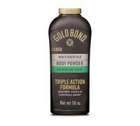 Gold Bond Men's Essentials Talc-Free Body Powder 10 oz - Refresh 360 Scent | Wetness Protection | Talc-Free Formula | Buy Now in International | GoSupps.com