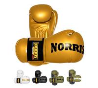 Gold Boxing Gloves 396.9 g - Training & Sparring Boxing Gloves for Men and Women - Equipment for Boxing & Kickboxing with Anti-Shock Padding for Beginners and Advanced (Gold) (340.2 g)