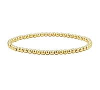 Gold Bracelets for Women, 14K Gold Plated Stackable Bracelets for Women Trendy Gold Bracelet Stack Set Waterproof Chain Bracelets Paperclip Adjustable Tennis Minimalist Tiny Cute Jewelry (Style03)