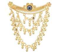 Gold Bridal Hair Clip for Bride Middle Eastern Style Elegant