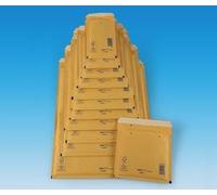 GOLD BROWN PADDED BUBBLE LINED ENVELOPES SIZE 7 230 X 340mm pack of 50