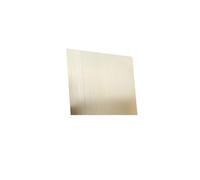 Gold Brushed Anodized 5052 Aluminum Alloy Plate - 0.5-2.0mm Thick, 100x100/200x200/200x300/300x300mm Sizes(100X100X0.5mm 5PCS)