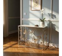 Gold Butterfly Console Table Sideboard Design Art Deco Metal Side End