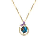 Gold Butterfly Necklaces Creative Planet Moon Star Pendant Necklace Trendy Accessories Creative Gift