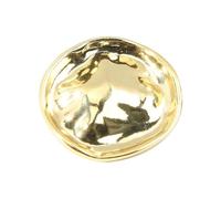Gold Buttons Irregular Buttons Female Coat Metal Buttons 15mm-28mm, Gold, 25mm-6pcs