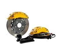 Gold Car Brake System With Big Brake 4-piston Calipers, 330 mm brake discs and brake pads Compatible for BMW I3(i01) 2017+(Brake Disc)