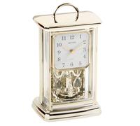 RHYTHM Modern Anniversary Mantel Clock with Rotating Pendulum
