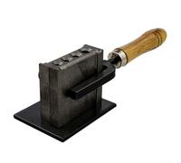 Gold Casting Crucible For Mold with 4 For Mold Cavity Sizes for Creating Round Bars, Wires, and Flat Ingots Suitable for Jewelry and Metal Refining Applications