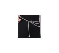 Gold Chain Belt for Women Fashion Coin Pearl Sunflower Waist Chain for Women Dress Belly Body Chains Waist Beads Gold Pirate Accessories Waist Jewelry, Middle, Non-Precious Metal, No Gemstone