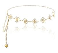 Gold Chain Belt, Unique Body Chains For Women, Adjustable Gold Waist Chain, Belly Chain Suitable For Beach, Party, And Everyday Outfits, Elegant Belly Chain Accessory