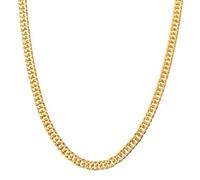 Gold Chain with Dollar Sign, Fake Gold Chain, Money Chain Necklace for Men Women Gold Plated Stainless Steel Jewelry Fashion Pendants for 70s 80s 90s Hip Hop Rapper Costume Accessories (Chain)