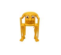 Gold Chair - Brainrot Italian Memes Official Figure - Gold Chair Brain rot XL 13 x 8.5 cm - Official Collection Brainrot - Secret Brainrot Decorative Figurine of the Italian Memes - Karkerkarkurkur