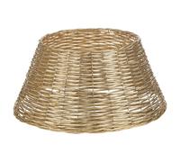 (Gold) Christmas Willow Wicker Rattan Tree Skirts