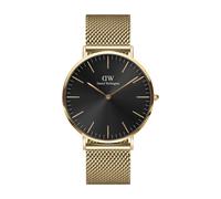 Gold Classic Revival Ladies Watch - unisex - Daniel Wellington - Watches - Black - ONE SIZE - Accessories ONE SIZE