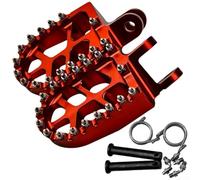 Gold CNC Foot Rests for Motorcycles Gold CNC Foot Rests for(Red)