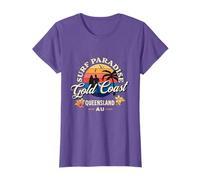 Gold Coast Queensland, Surfers Paradise, Australia Retro T-Shirt