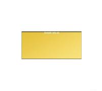 Gold Coated Welding Lens 2x4.25 Inch Shade 9-13(Number 10)