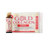 GOLD COLLAGEN Forte - Anti Wrinkle Collagen Supplements for Women & Men with Biotin, Vitamin C, Hyaluronic Acid, Marine Collagen for Hair Skin Nail - Antioxidant, Immune System Booster 1 Pack 10x50 ml