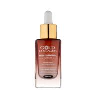 Gold Collagen Night Renewal Wrinkle Repair Skin Regenerating Serum
