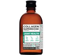 Collagen SUPERDOSE by Gold Collagen Joint Health - Collagen Supplements for Women & Men, Supplement Joints for Muscles and Bones with Vitamin C, Vitamin D and Hyaluronic Acid, 300 ml